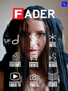 The FADER for blackberry