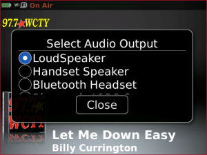 WCTY 97.7 COUNTRY for blackberry