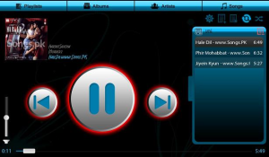 Music Player with Themes for BlackBerry PlayBook for blackberry