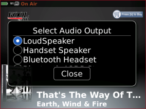 Kool 101 FM for blackberry