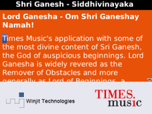 Shri Ganesh Siddhivinayaka for blackberry