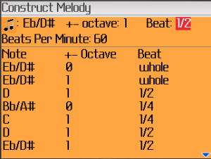 Melody Maker for blackberry