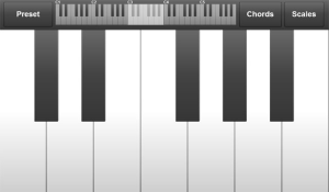 Virtual Piano for blackberry