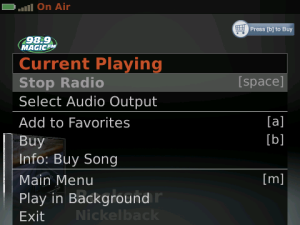 98.9 Magic FM for blackberry