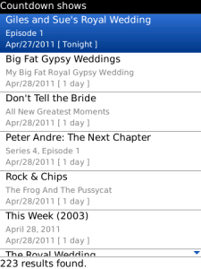 TV And Movie Guide For USA for blackberry