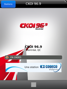 CKOI FM for blackberry