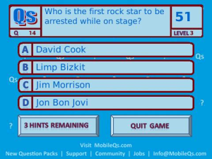 Music Trivia MobileQs Expansion Pack for blackberry