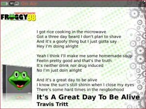 Froggy 98.1 for blackberry