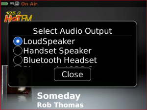 105.3 HOT-FM for blackberry