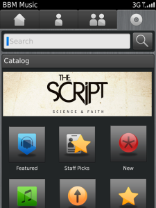 BBM Music for blackberry