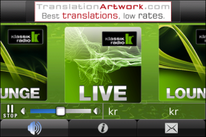 Klassik Radio for blackberry