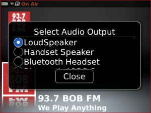 93.7 BOB FM for blackberry