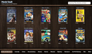 Movie Vault Great Classic Films for blackberry Screenshot