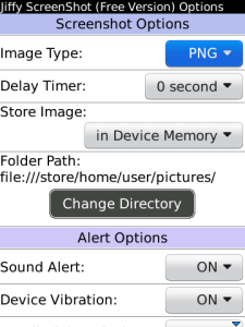 Jiffy ScreenShot Free - Fast and no watermark! for blackberry Screenshot