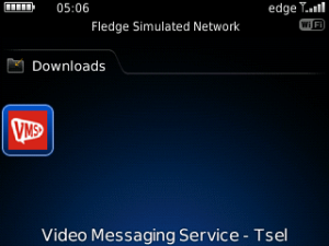 VMS Telkomsel for blackberry Screenshot
