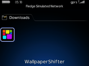 Wallpaper Shifter Korean Edition for blackberry Screenshot