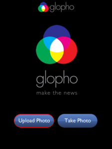 glopho for blackberry Screenshot