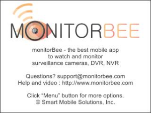 monitorBee 80Cam for blackberry Screenshot