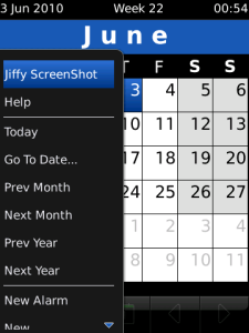 Jiffy ScreenShot Fast and no watermark for blackberry Screenshot