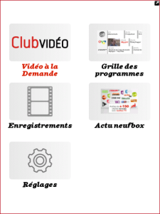 SFR neufbox TV