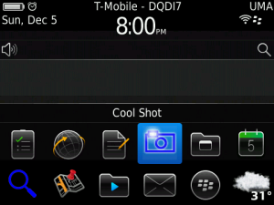 Cool Shot for blackberry Screenshot