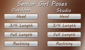 High School Senior Posing Guide for blackberry Screenshot