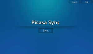 Picasa Sync for blackberry Screenshot