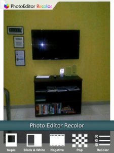 Photo Editor Recolor for blackberry Screenshot