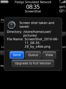 Screen Shot FREE - Capture and grab what shows on your display for blackberry Screenshot