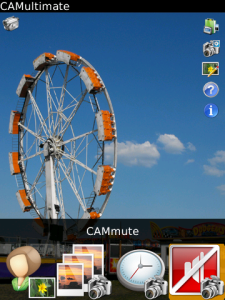 CAMultimate Camera Tools and Photo Effects Editor for blackberry Screenshot