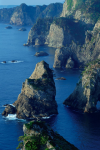 Japans Precipitous Cliffs for blackberry Screenshot