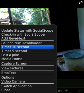 Nux Shoot for blackberry Screenshot