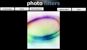 Photo Filters Free for BlackBerry PlayBook for blackberry Screenshot