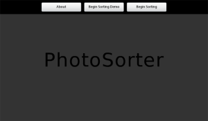 PhotoSorter for blackberry Screenshot