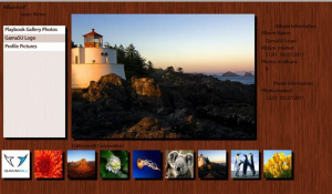 Gallery for Facebook for blackberry Screenshot