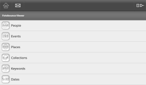 Fotobounce Viewer for blackberry Screenshot