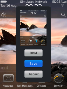 EdShot - BBM Connected for blackberry Screenshot