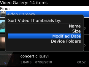 mVideo Gallery