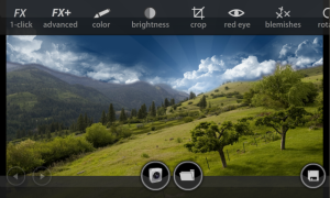 TouchUp Lite Photo Editor for blackberry Screenshot