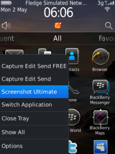 Screenshot Ultimate for blackberry Screenshot