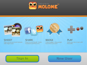 MOLOME for blackberry Screenshot