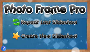 Photo Frame Pro for blackberry Screenshot