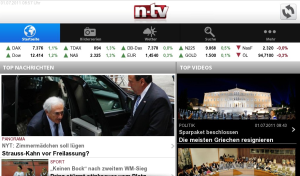 n-tv Nachrichten PlayBook