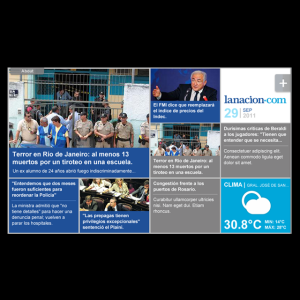 lanacion.com en tu BlackBerry PlayBook