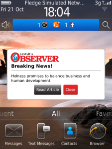 Jamaica Observer for OS 5+