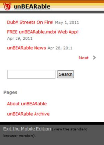 unBEARable