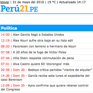 Perú 21