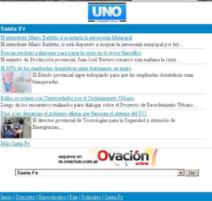 Diario Uno Santa Fe