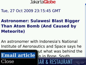 Jakarta Globe