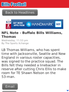 Bills Inside Slant